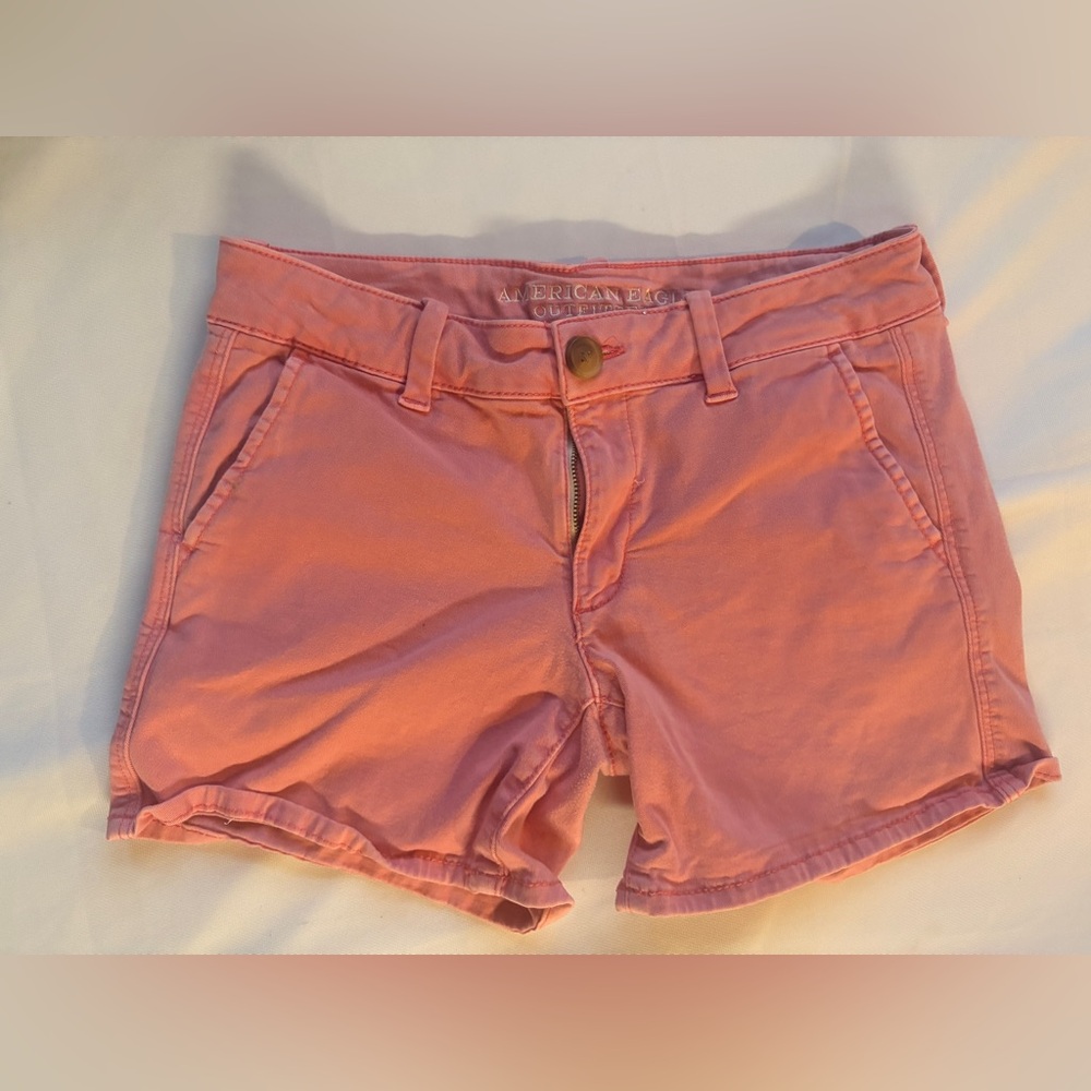 American Eagle Outfitters Pink Women's Jean Shorts